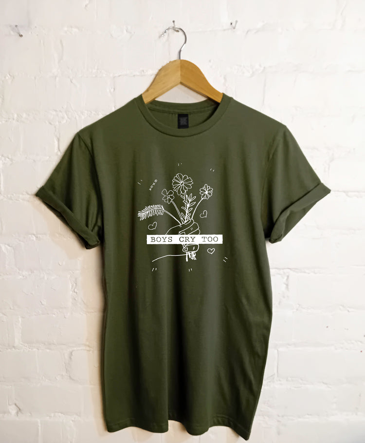 Boys cry too T Shirt