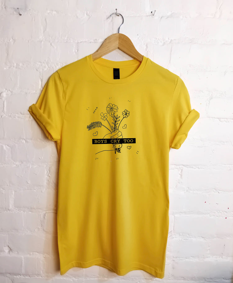 Boys cry too T Shirt