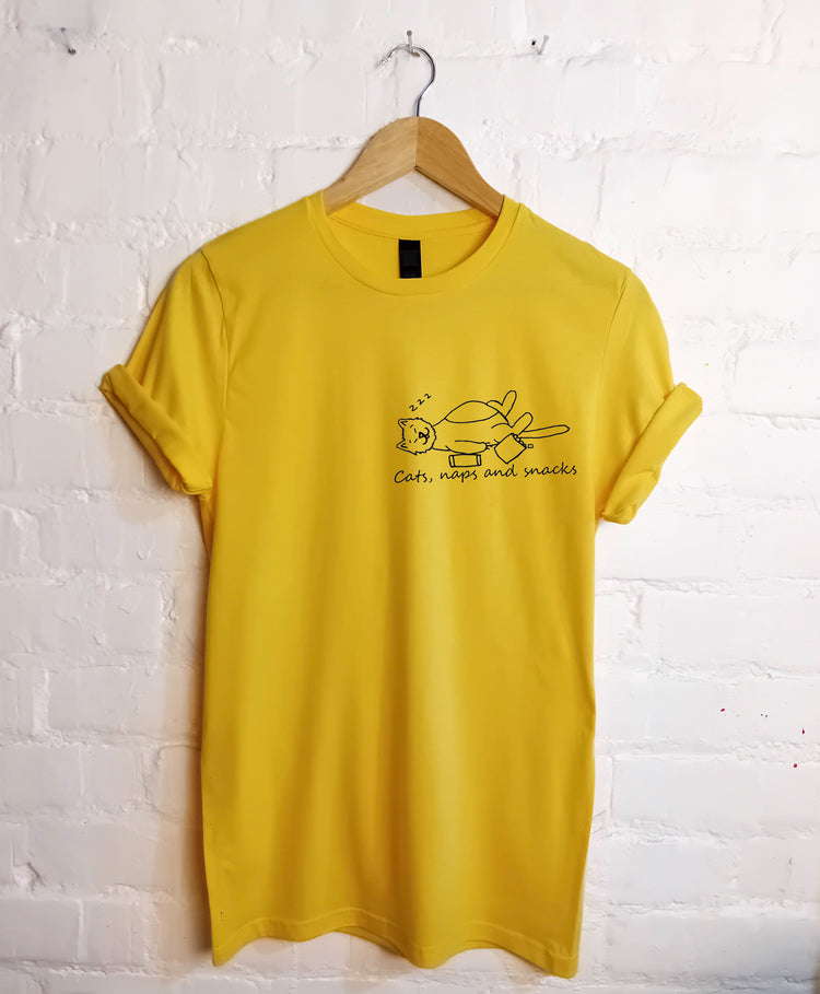 Cats, naps and snacks T Shirt
