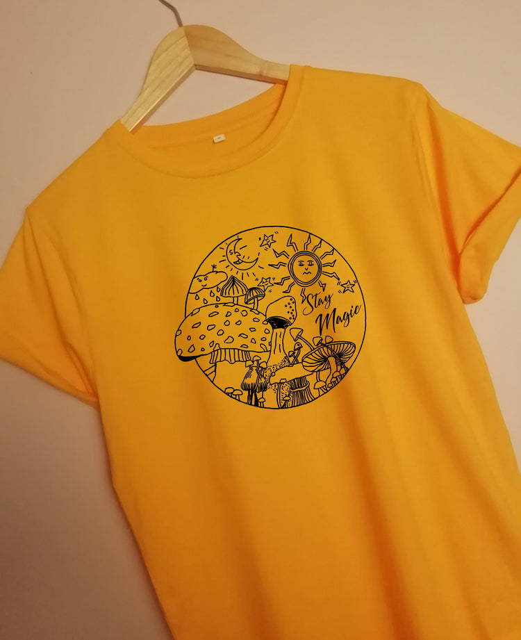 Stay Magic Mushrooms Organic Shirt