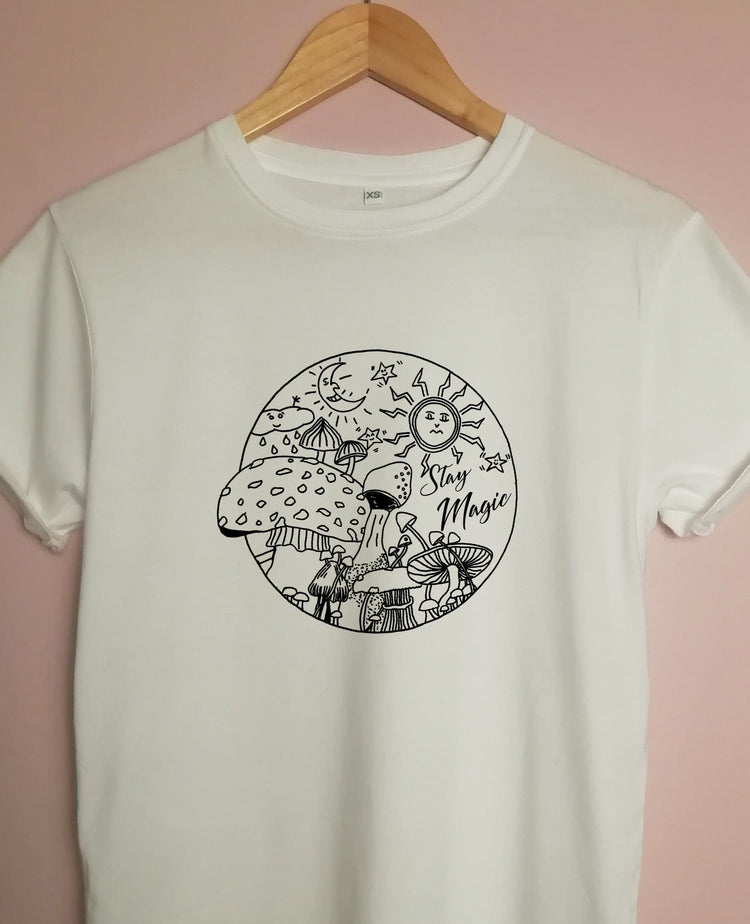 Stay Magic Mushrooms Organic Shirt