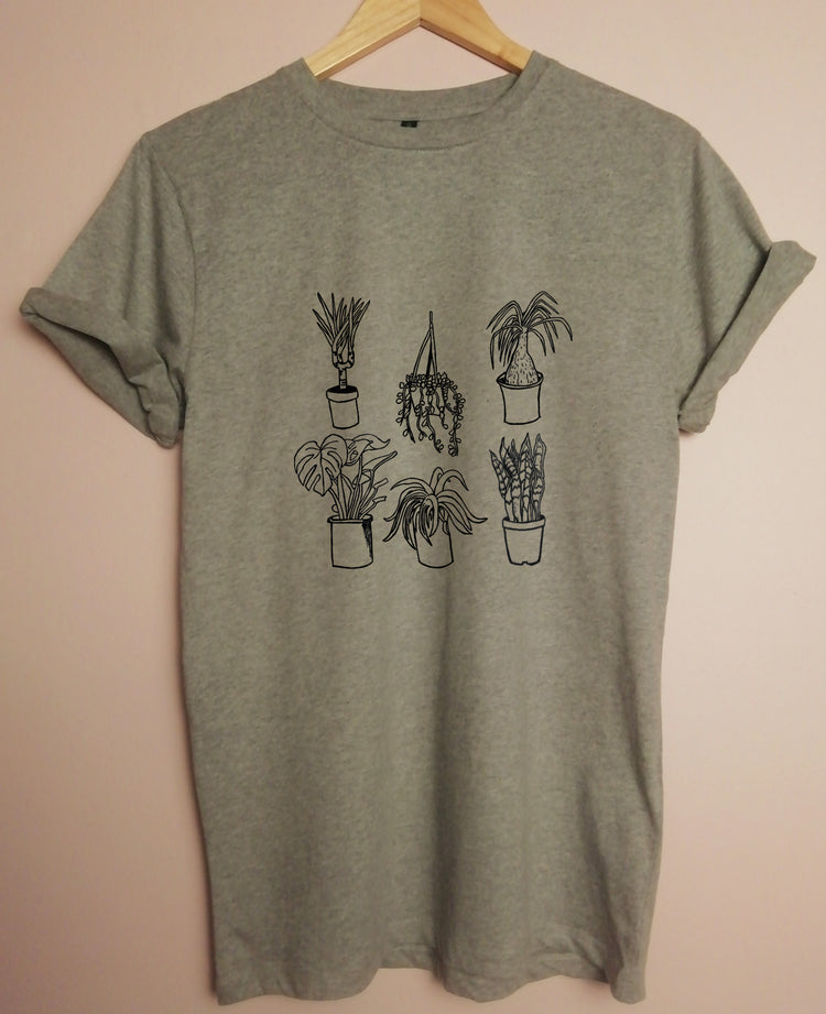 Houseplants Organic T Shirt