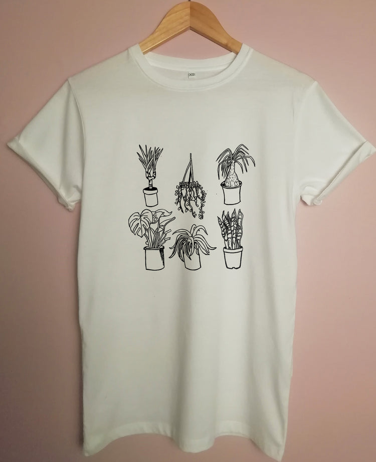 Houseplants Organic T Shirt