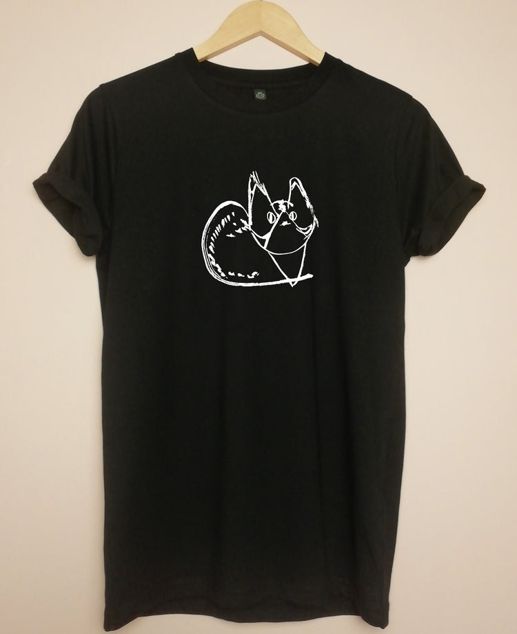 Derp Cat Organic T Shirt