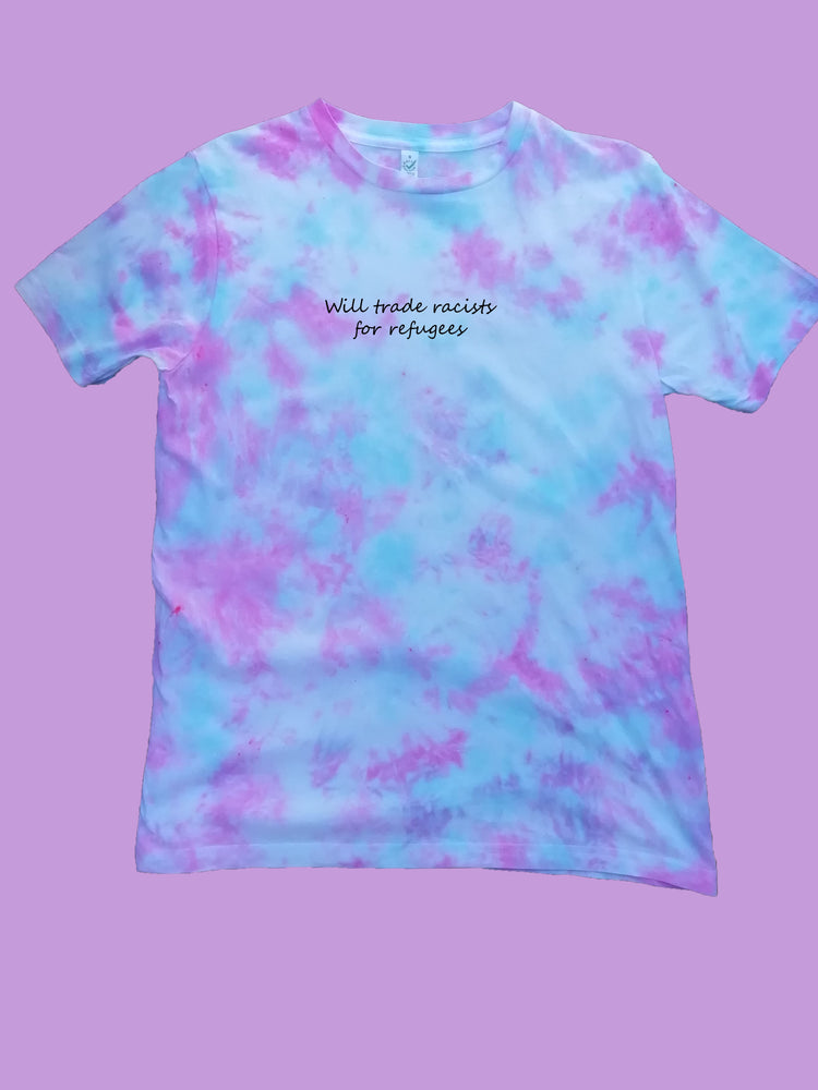 Will trade racists for refugees Organic Shirt