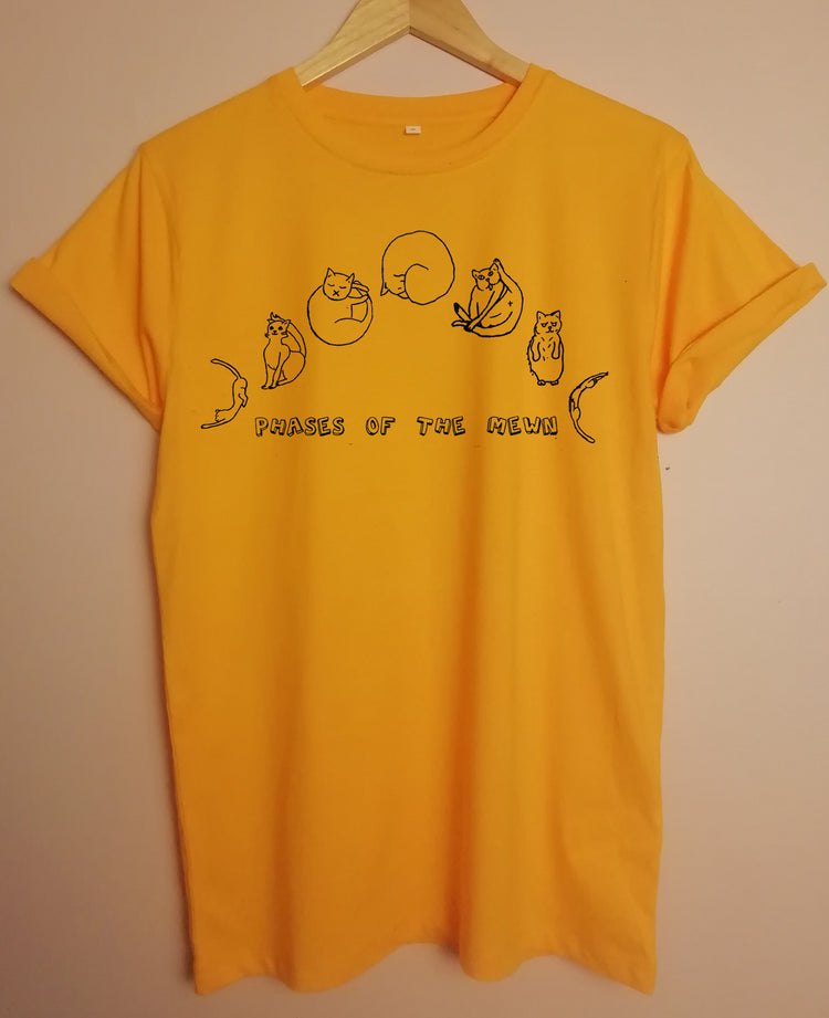 Phases Of The Mewn Organic T Shirt