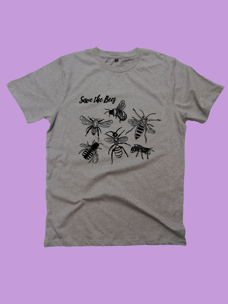 Save The Bees Organic T Shirt