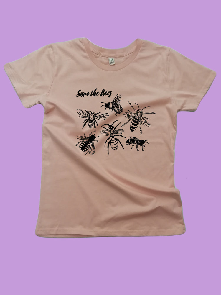 Save The Bees Organic T Shirt