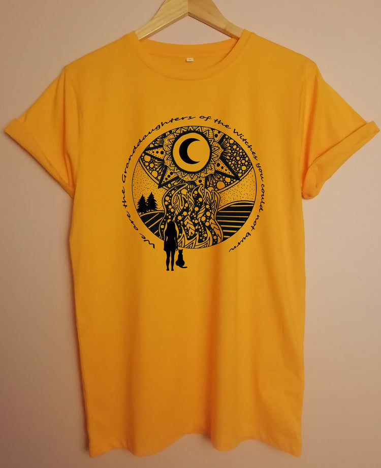 We are the Granddaughters of the witches you could not burn Organic Shirt