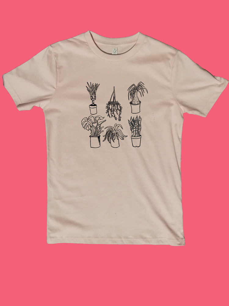 Houseplants Organic T Shirt