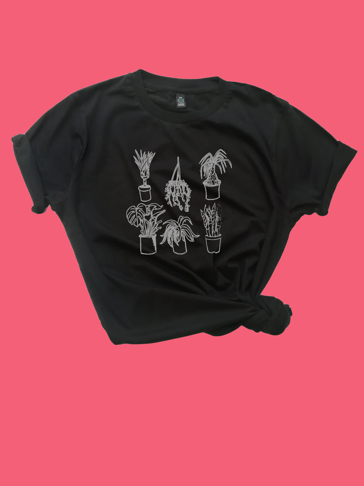Houseplants Organic T Shirt