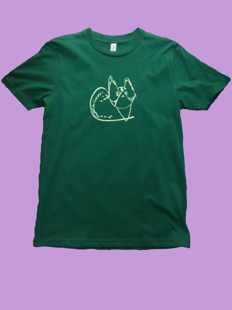 Derp Cat Organic T Shirt