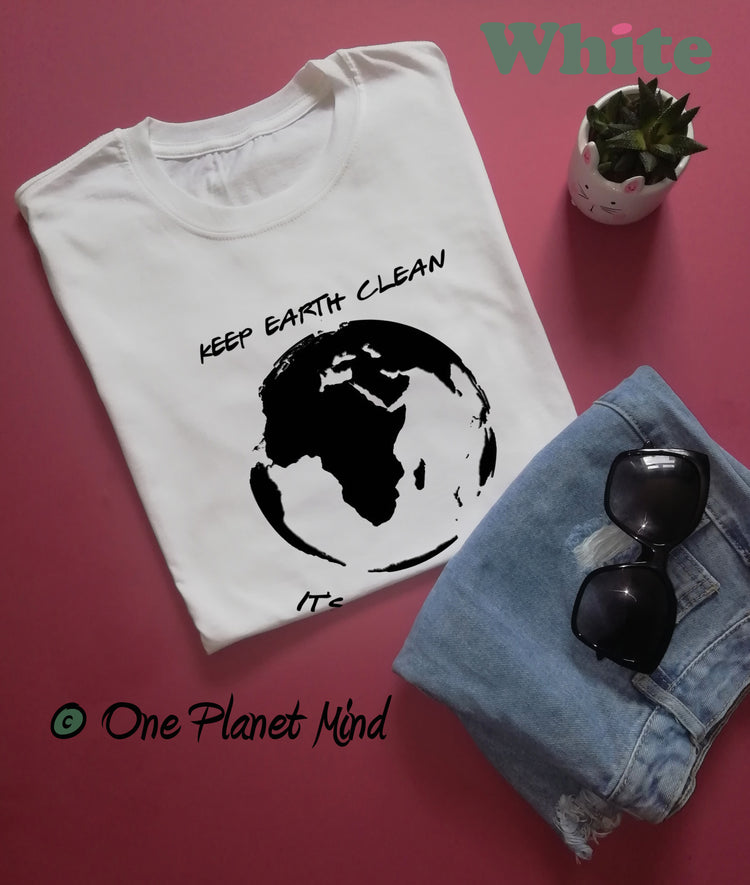 Keep Earth Clean it's not Uranus Eco T Shirt