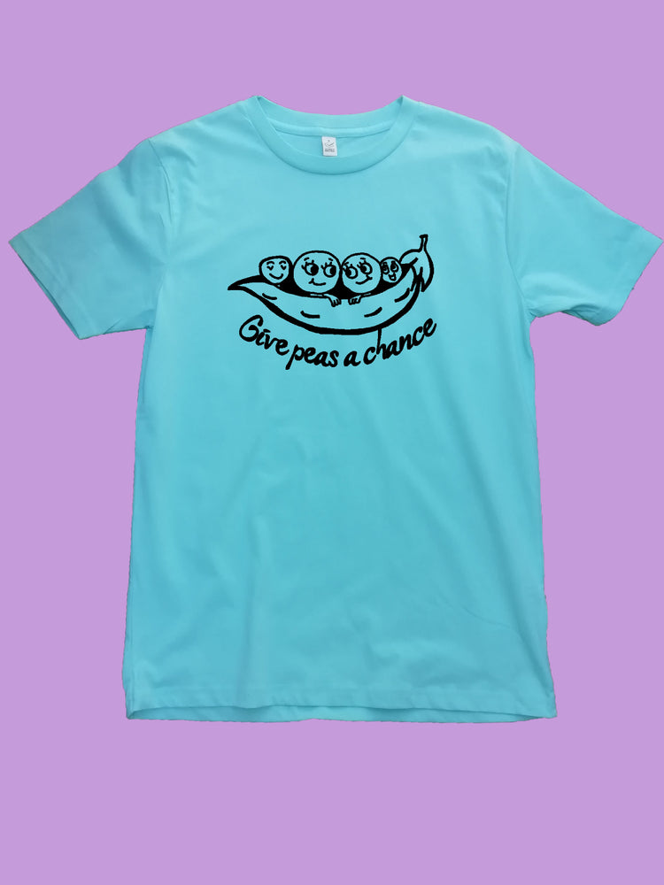 Give Peas A Chance Organic T Shirt