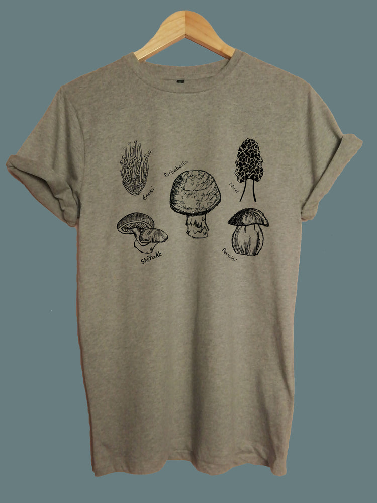 Mushrooms Organic Shirt