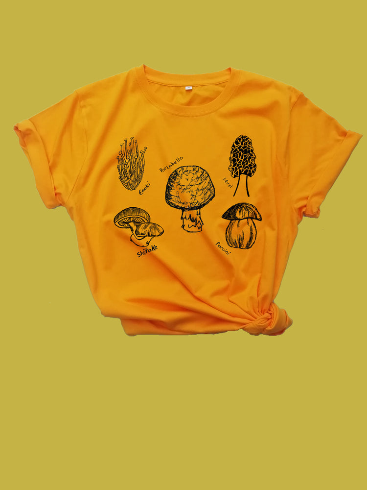 Mushrooms Organic Shirt