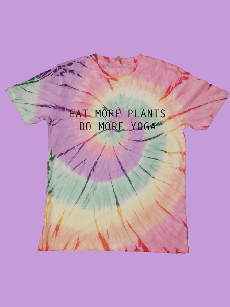 Eat More Plants Do More Yoga Organic Shirt