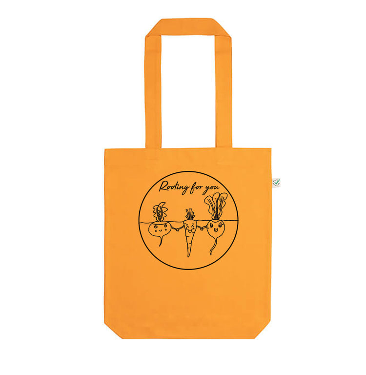 Rooting for you Organic Cotton Tote