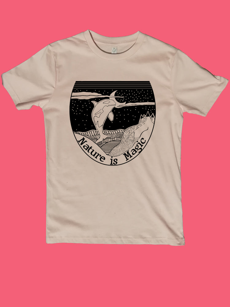 Nature is magic Organic T Shirt