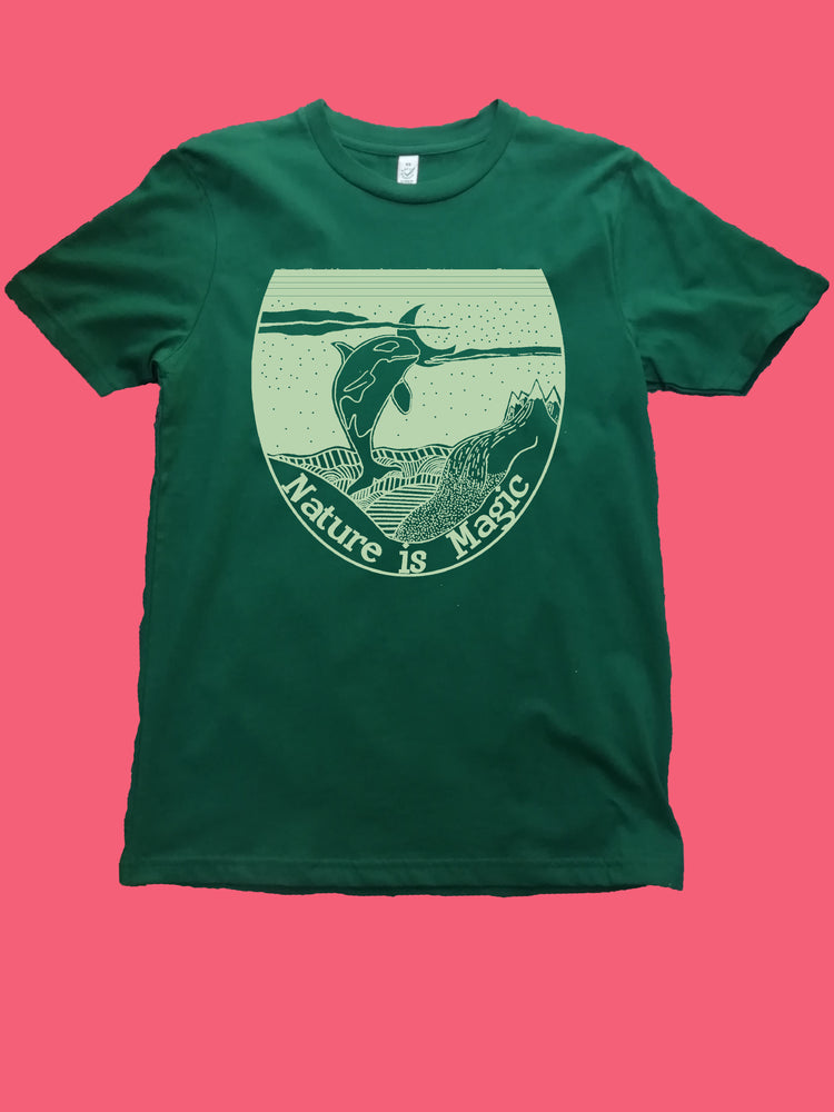 Nature is magic Organic T Shirt