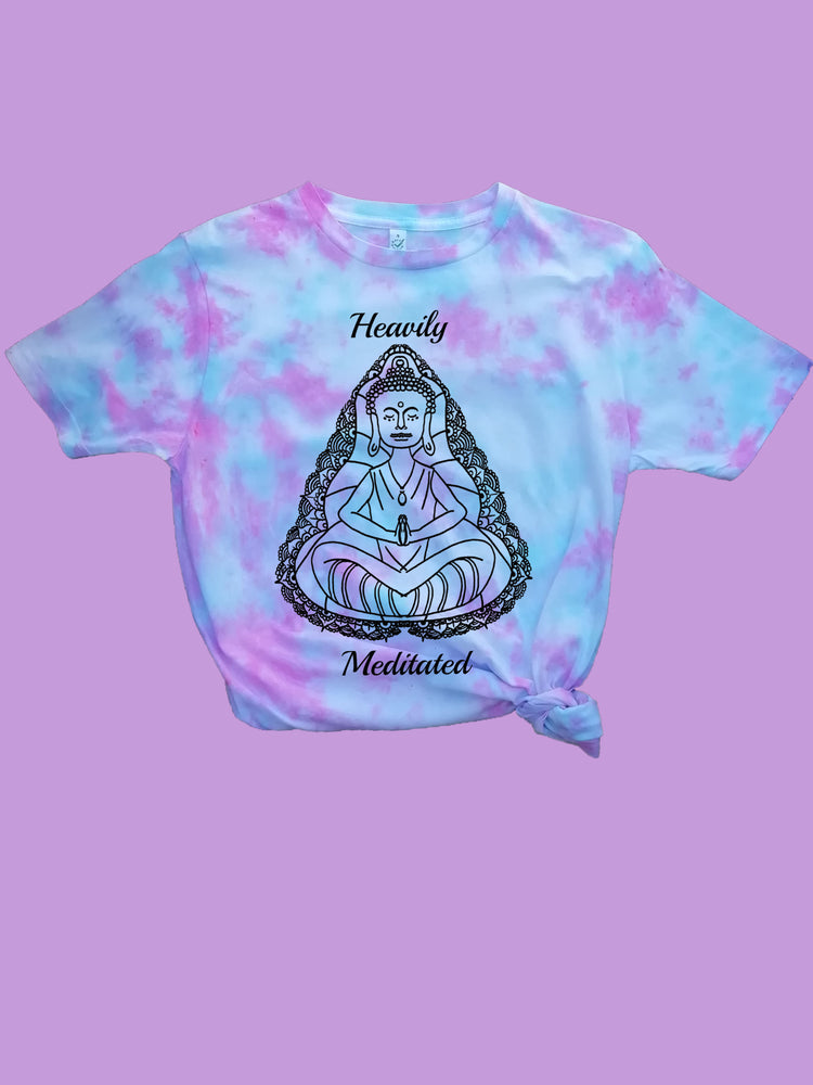 Heavily Meditated Organic Yoga T-Shirt