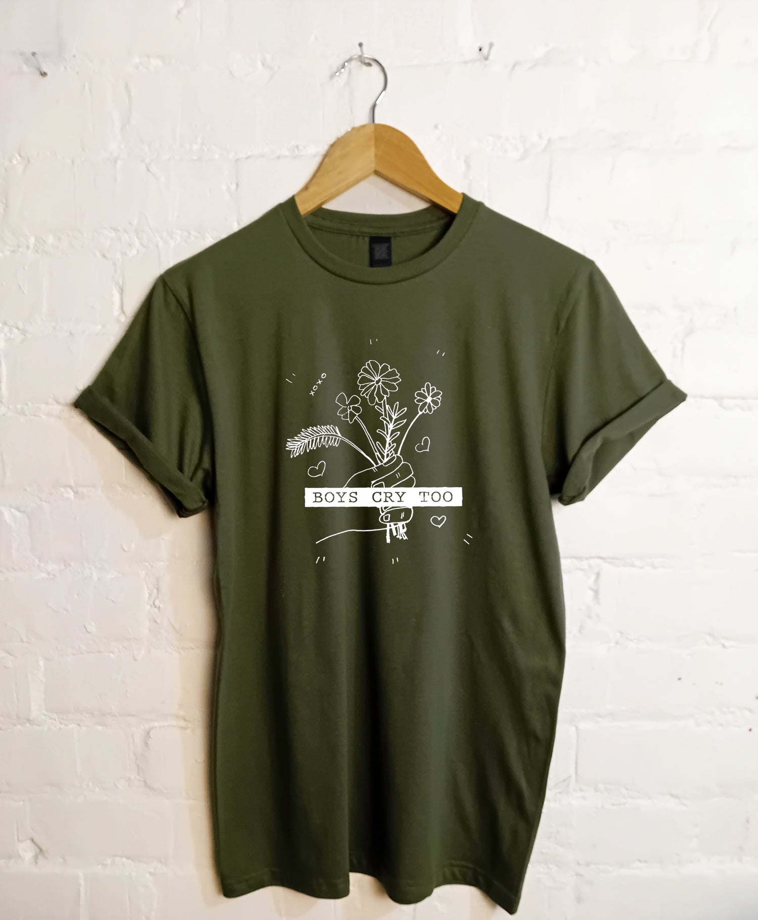 Boys cry too T Shirt