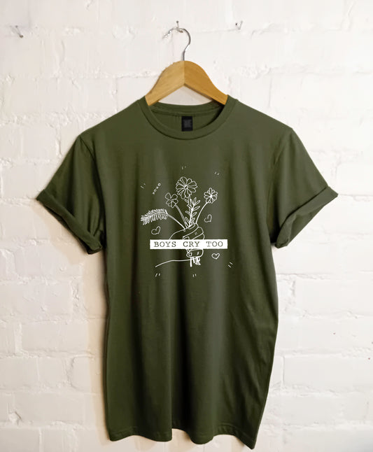 Boys cry too T Shirt