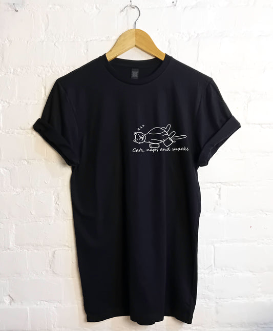 Cats, naps and snacks T Shirt