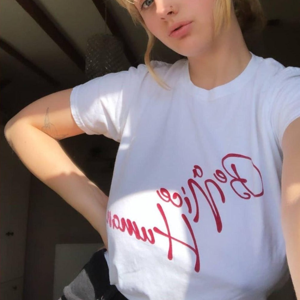 Be A Nice Human Organic T Shirt