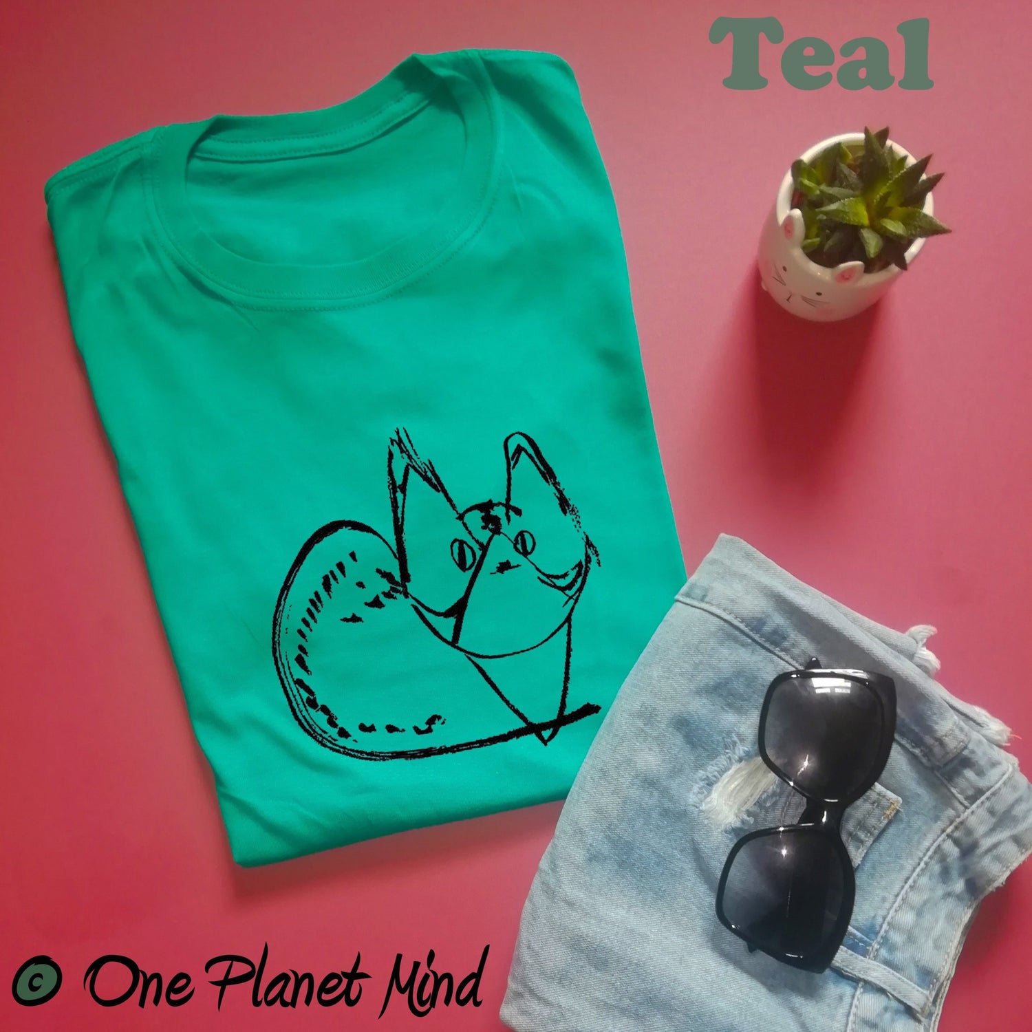 Derp Cat Eco T Shirt