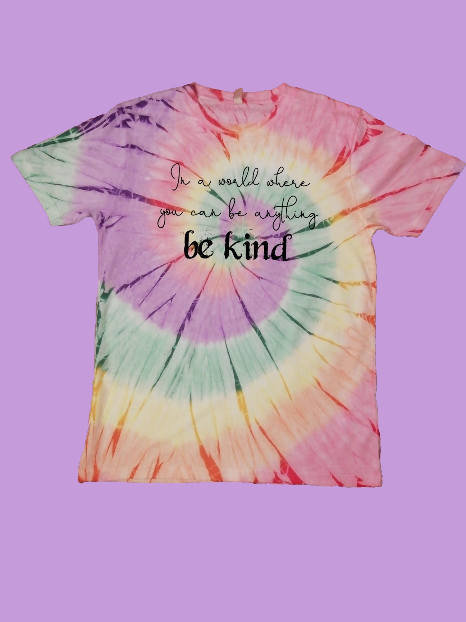 In A World Where You Can Be Anything Be Kind Organic T Shirt