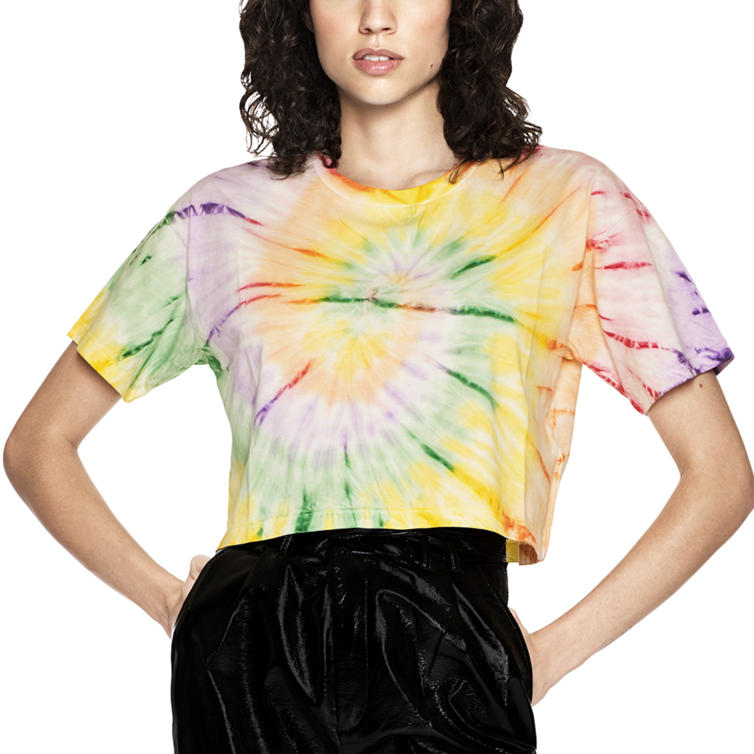 Women's Organic cropped loose fit shirt