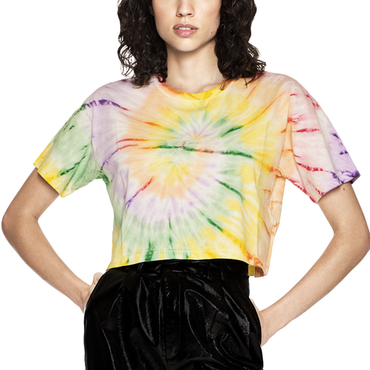 Women's Organic cropped loose fit shirt