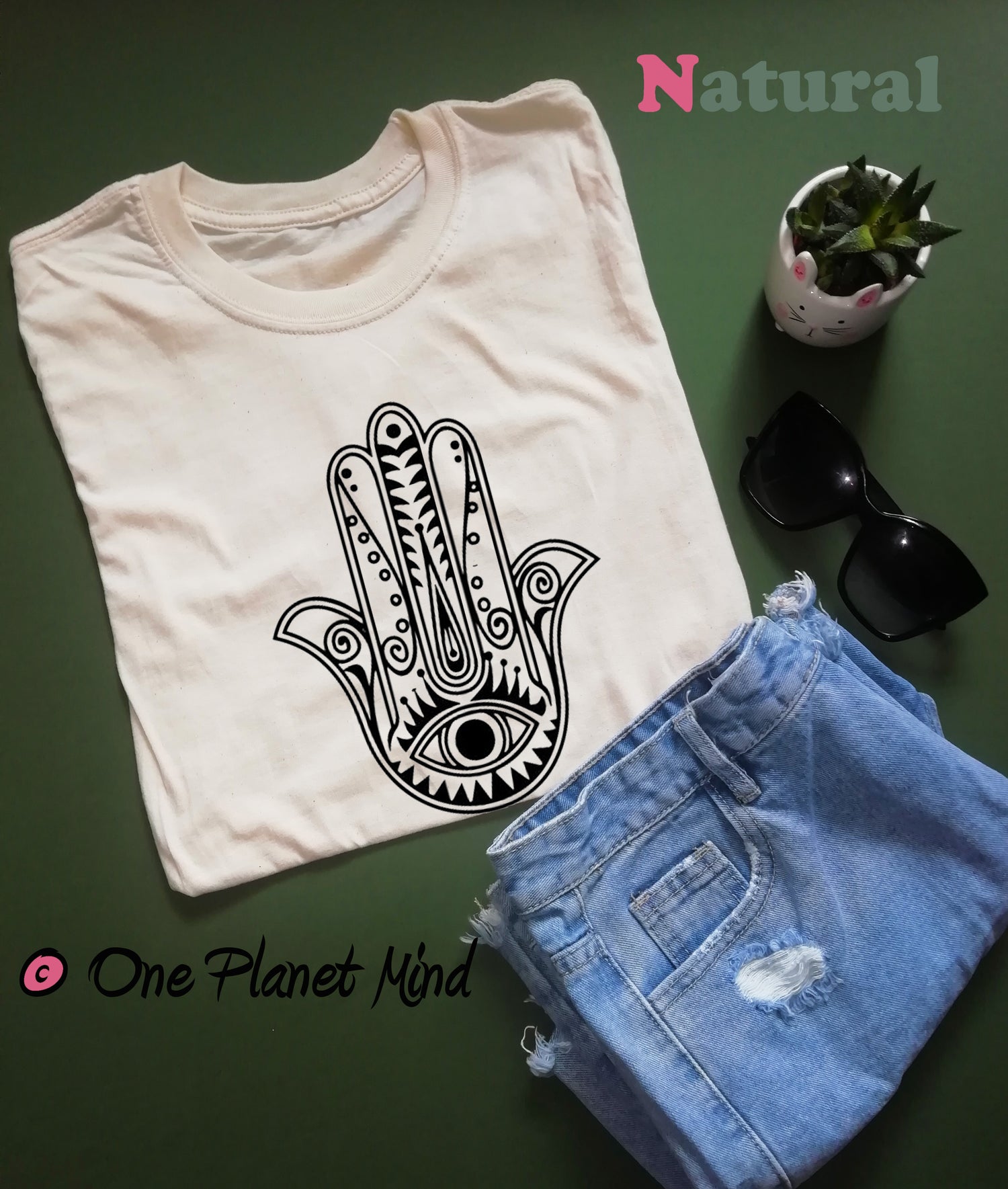 Hasma Hand Yoga Eco T Shirt