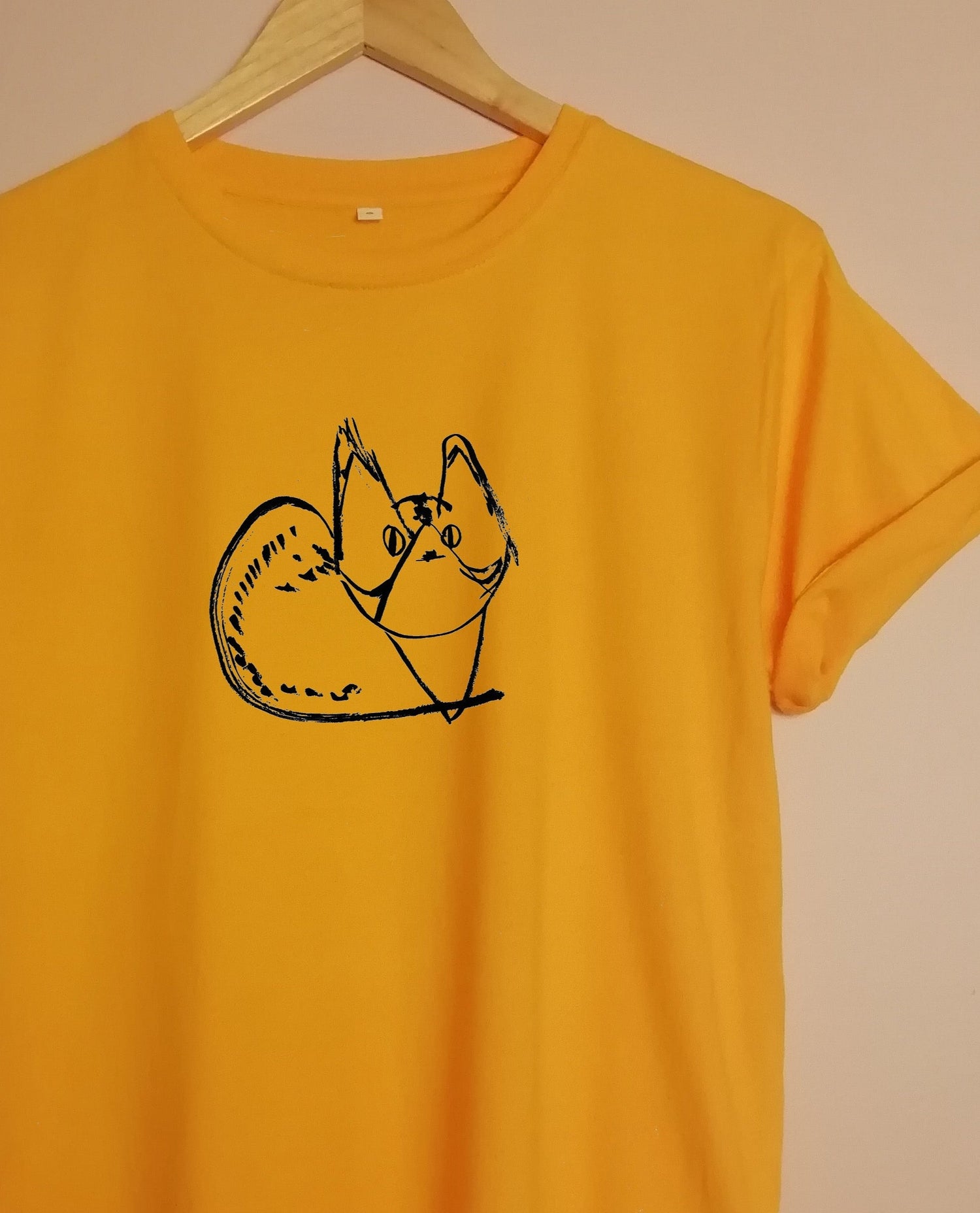 Derp Cat Organic T Shirt