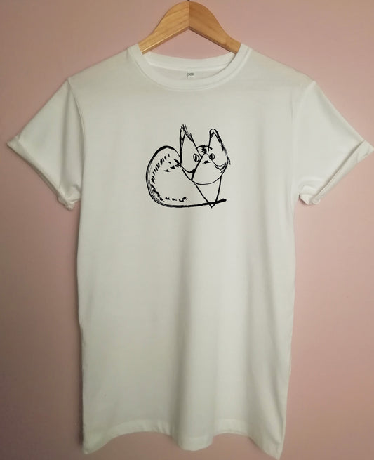 Derp Cat Organic T Shirt