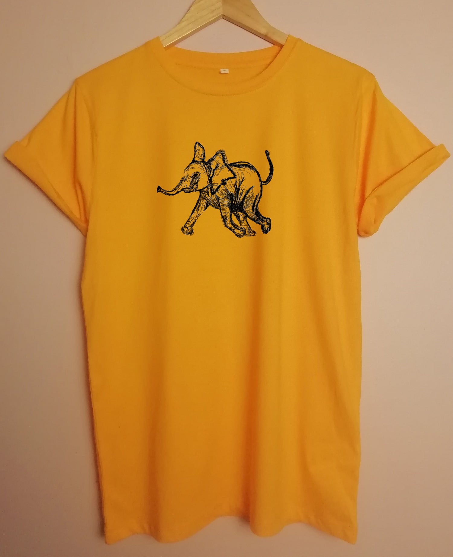 Baby Elephant Organic T Shirt