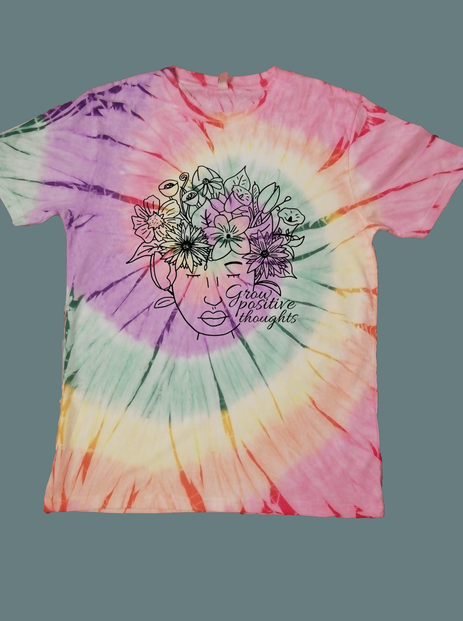 Grow Positive Thoughts Organic T Shirt