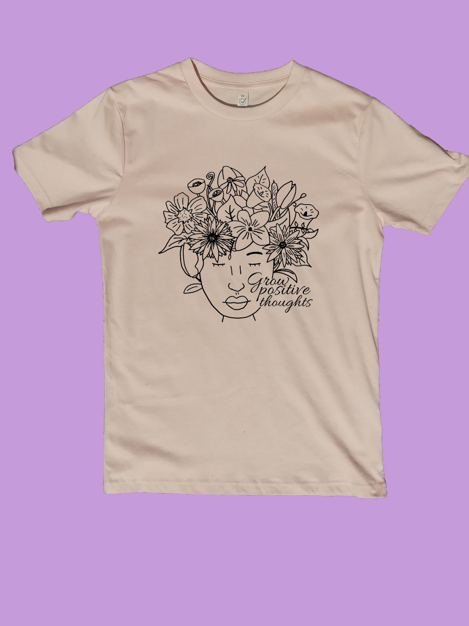 Grow Positive Thoughts Organic T Shirt