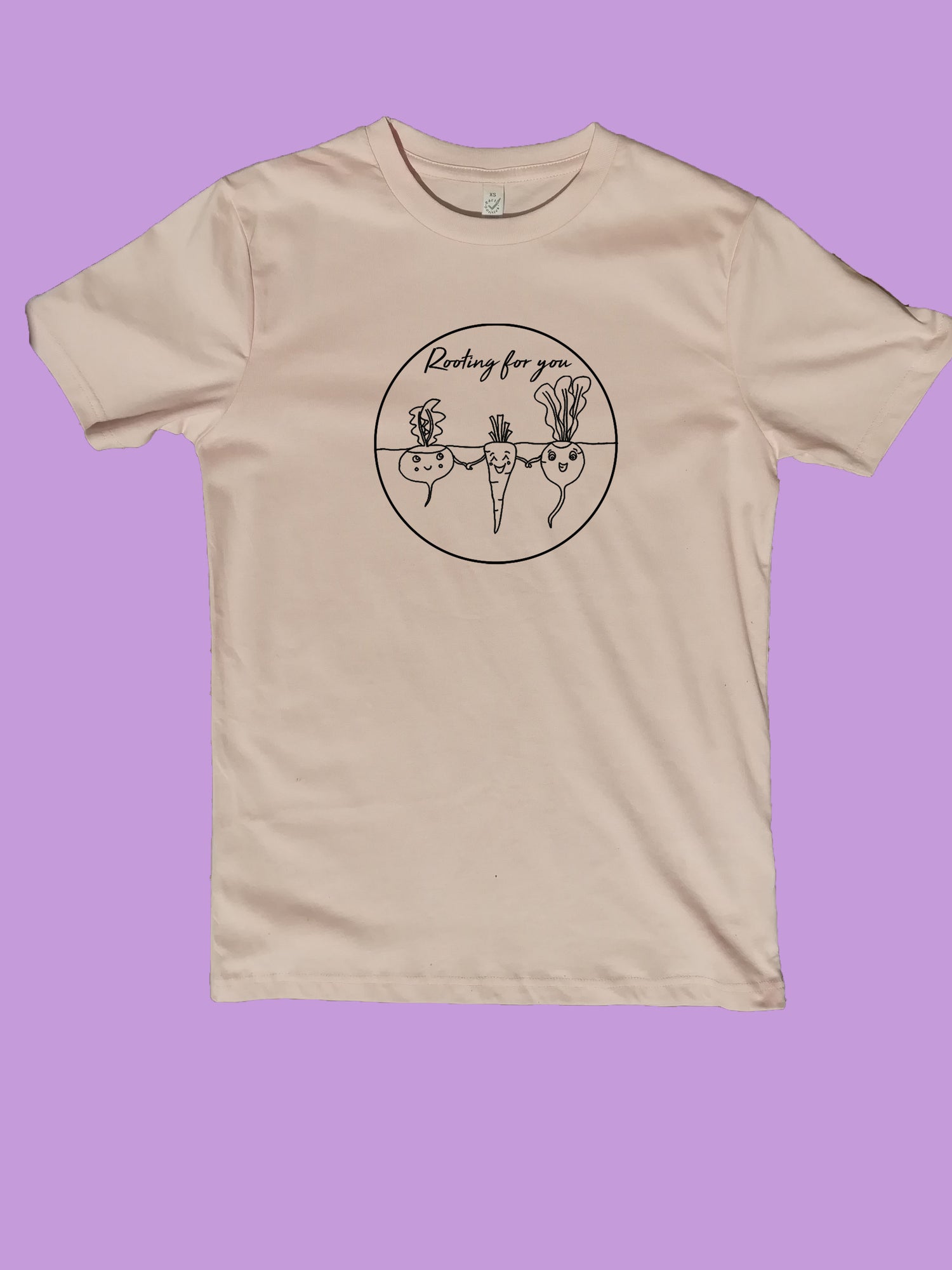 Rooting For You Organic T Shirt