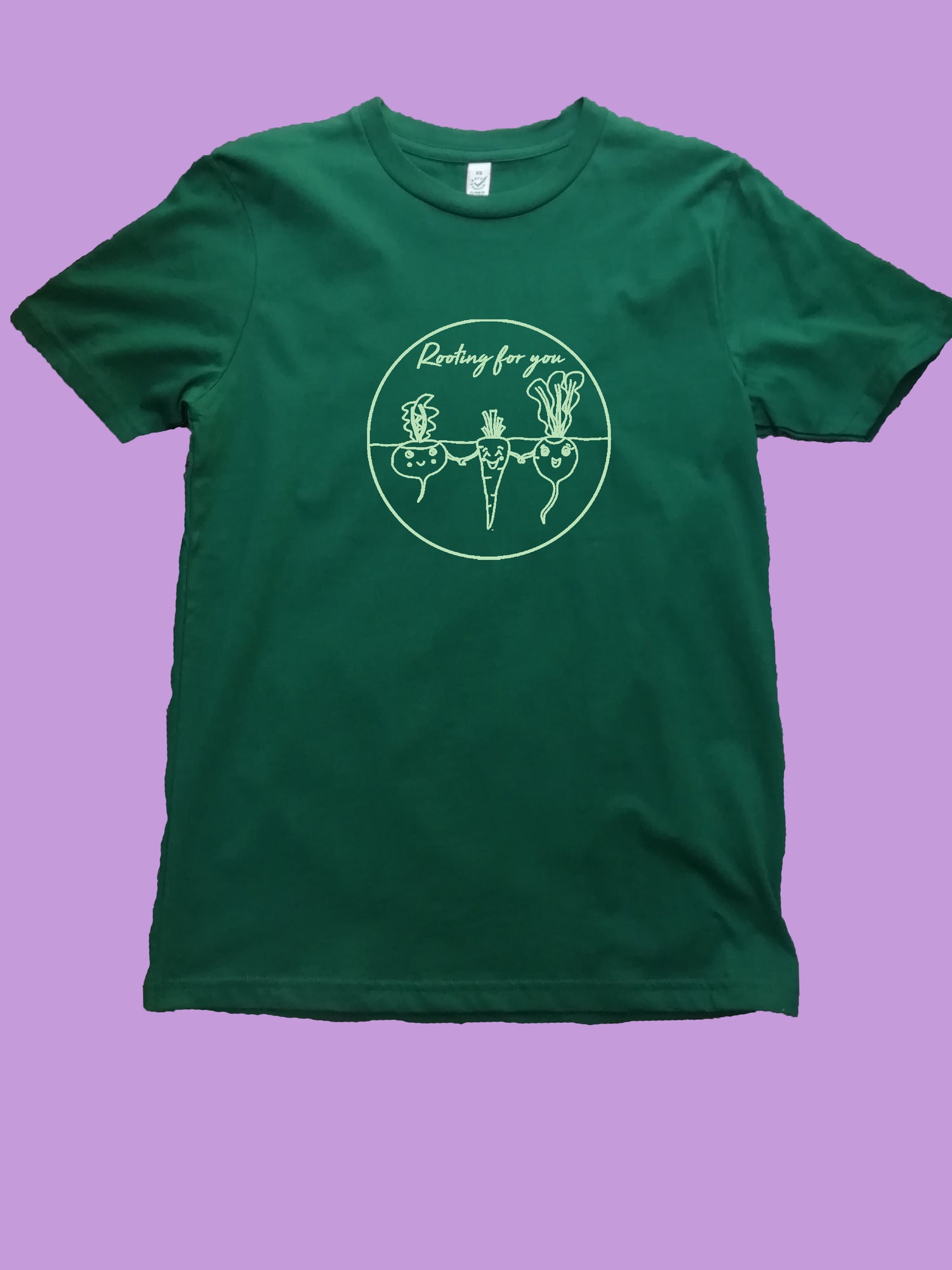 Rooting For You Organic T Shirt
