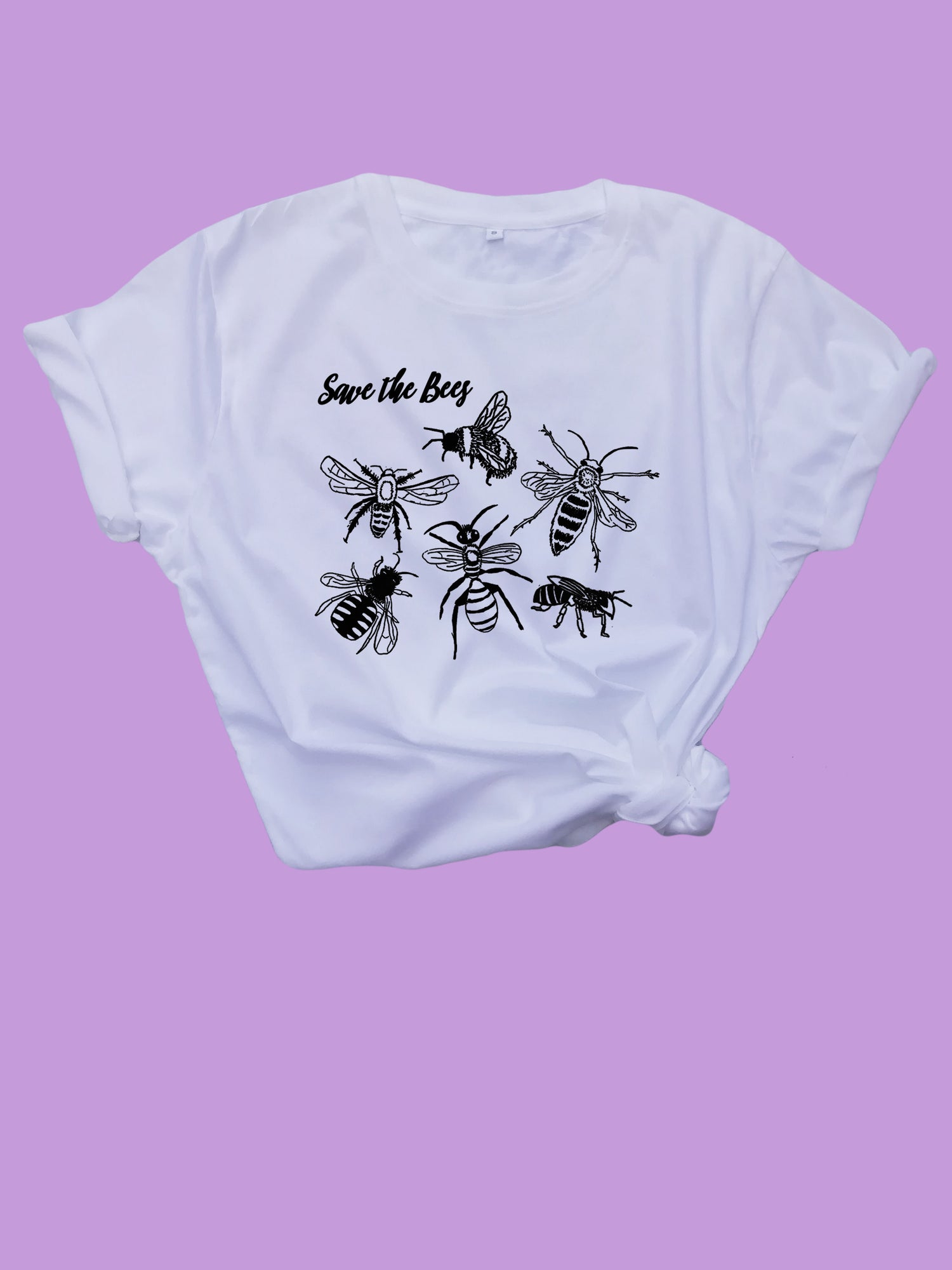 Save The Bees Organic T Shirt