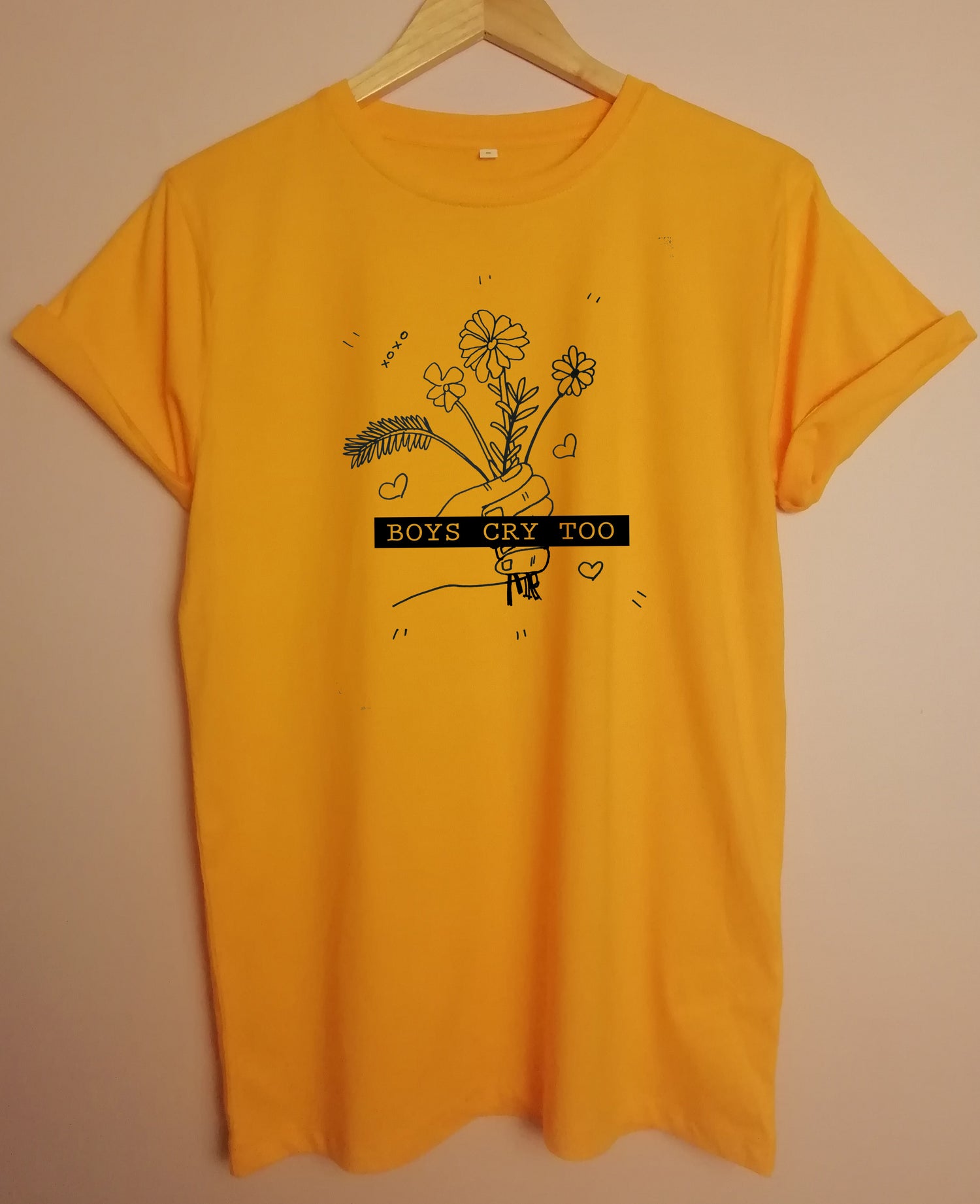 Boys cry too Organic Shirt