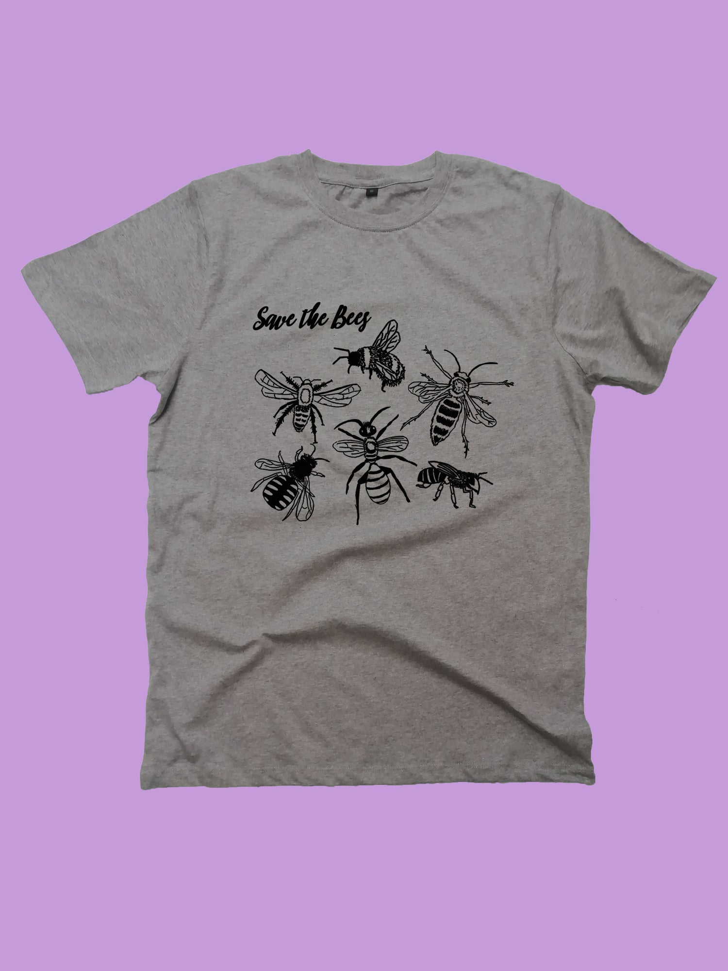 Save The Bees Organic T Shirt