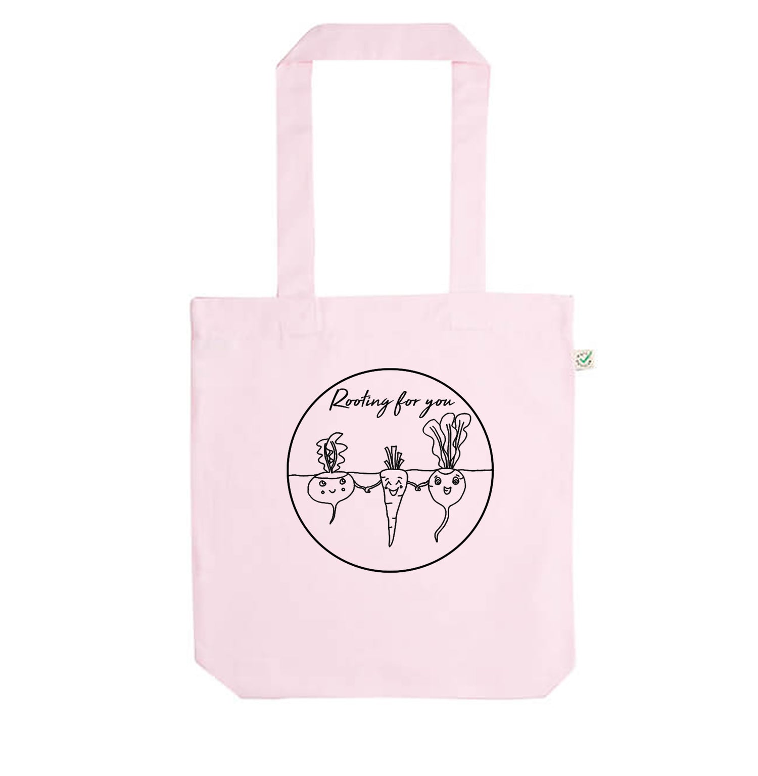 Rooting for you Organic Cotton Tote