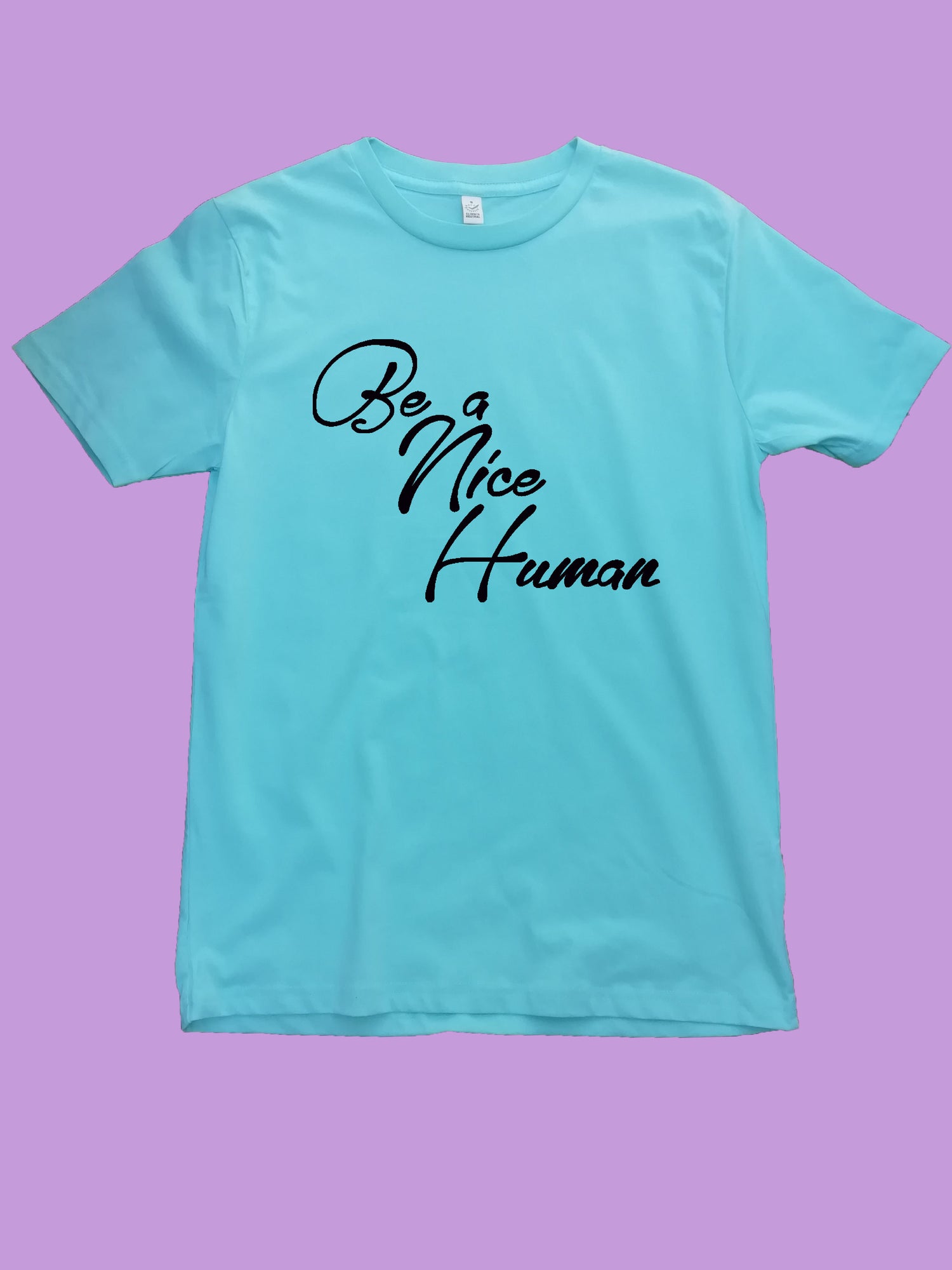 Be A Nice Human Organic T Shirt