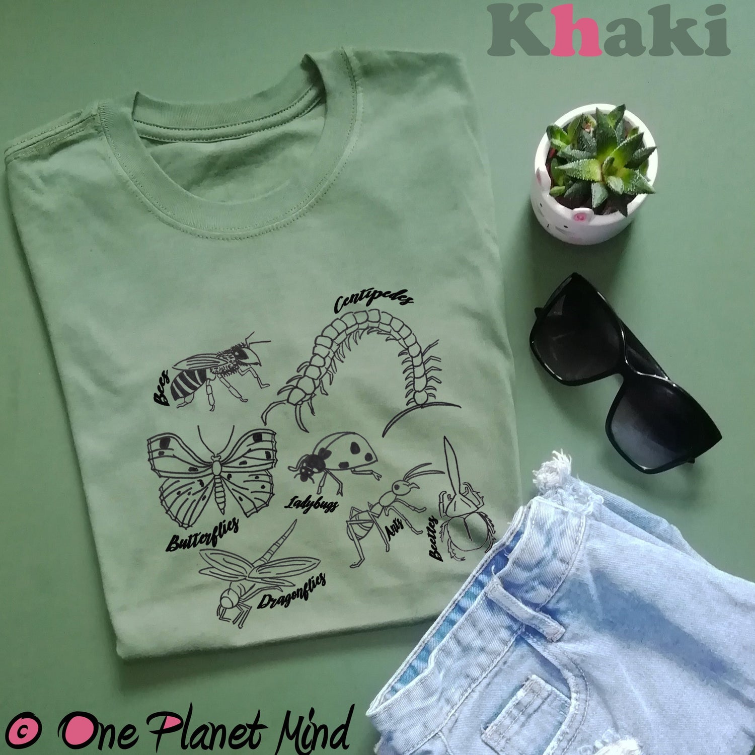 Insects Eco T Shirt