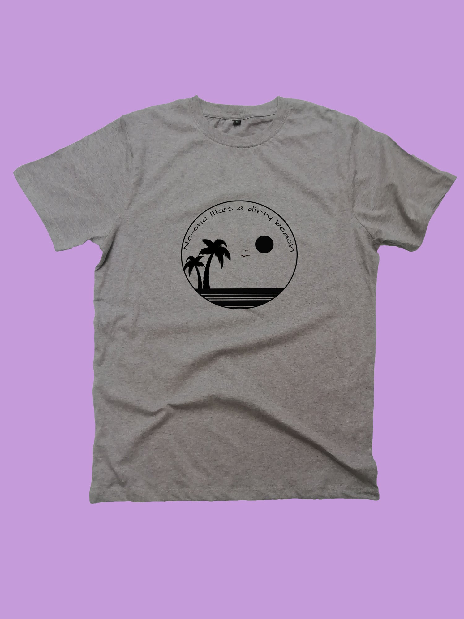 No-one likes a dirty beach Organic Shirt