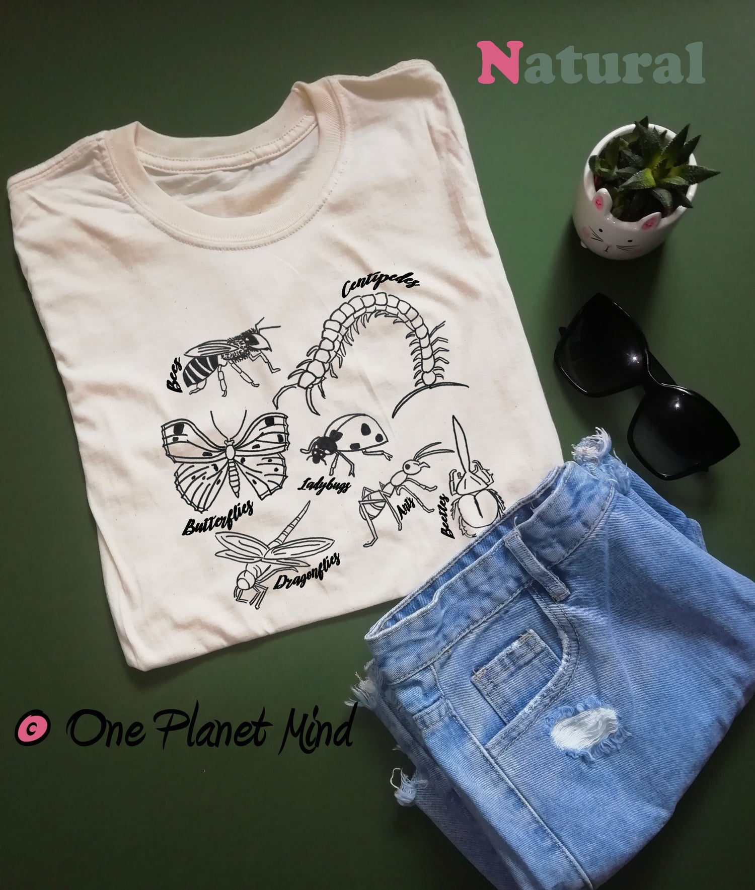Insects Eco T Shirt
