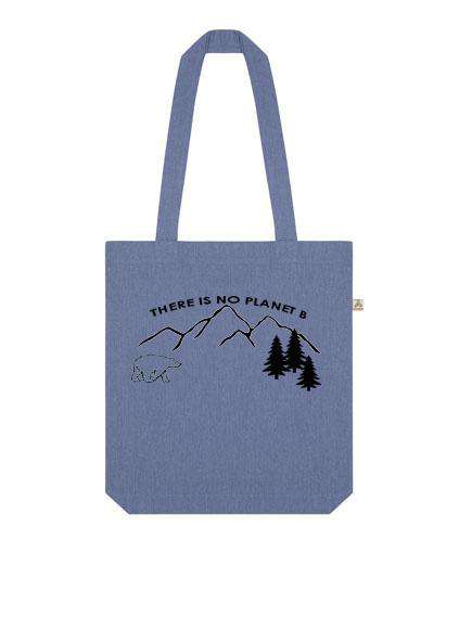 There Is No Planet B Recycled Tote Bag - One Planet Mind